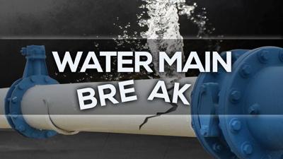 Water main break