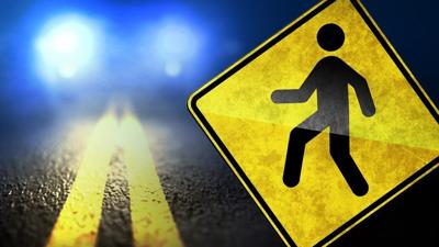 Pedestrian hit by car