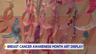 Breast Cancer Awareness art exhibit