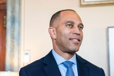 Hakeem Jeffries makes history as the first Black lawmaker to lead a party in Congress