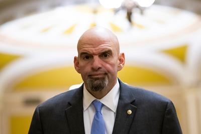 Fetterman in Washington hospital but did not suffer another stroke, office says