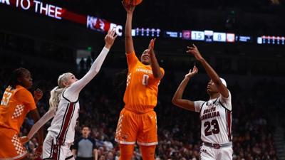 Lady Vols fall to undefeated South Carolina 76-68, lock up five-seed in SEC Tournament